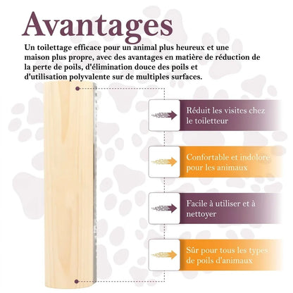 Brosse pour animaux