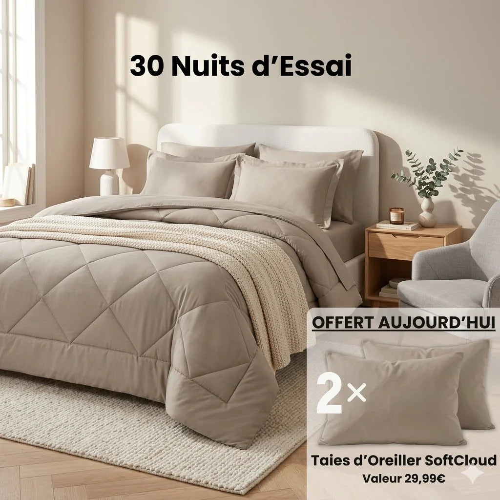 Couette 2-en-1 Lavable en Machine
