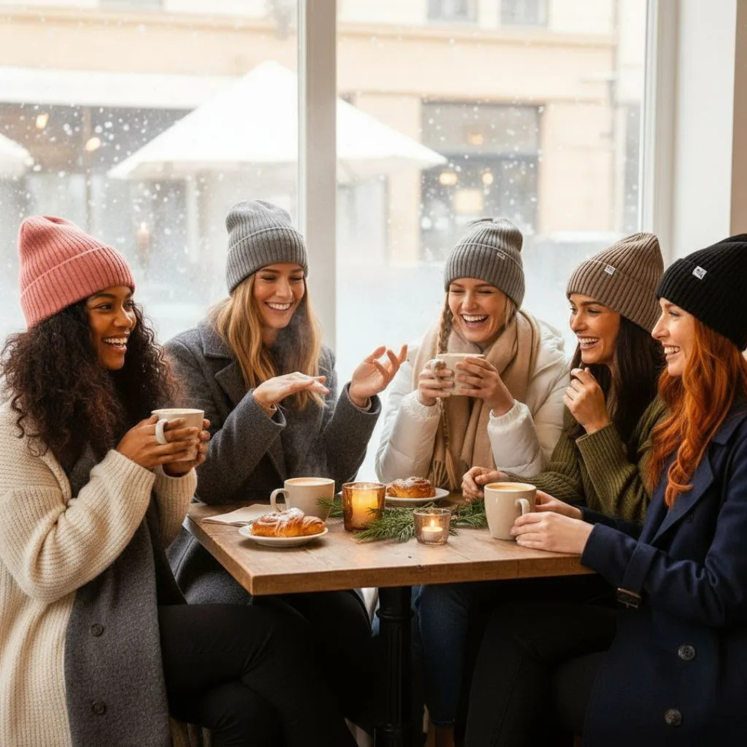 Bonnet thermique en soie hiver