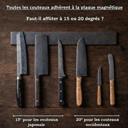 Aiguiseur de couteaux magnétique