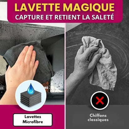 Chiffon en microfibre ultra-absorbant