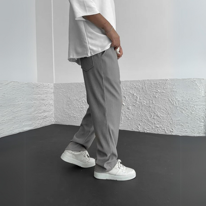 Ripp-Hose mit lockerem Sitz
