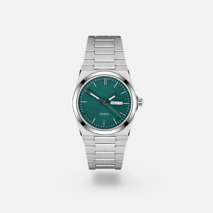 Elegante Herrenuhr aus Edelstahl