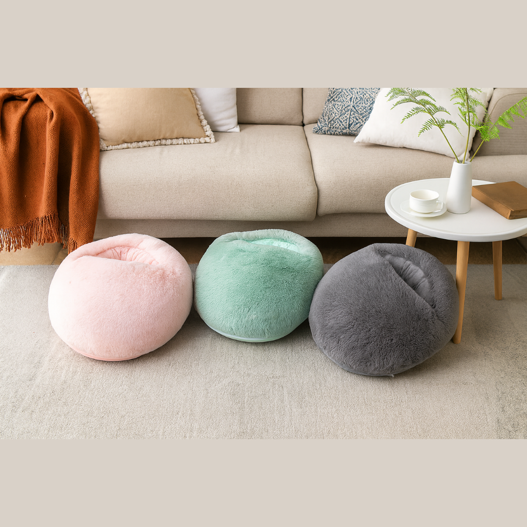 Coussin chauffant pour les pieds