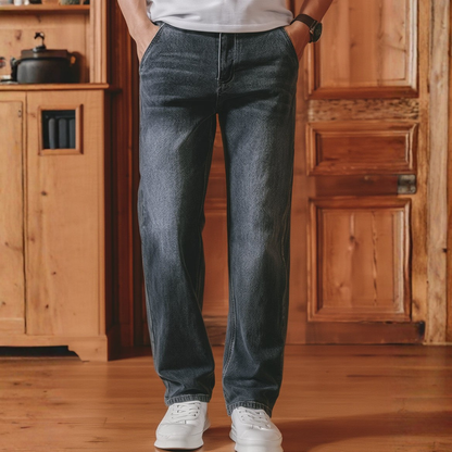 Herrenjeans mit Fleecefutter