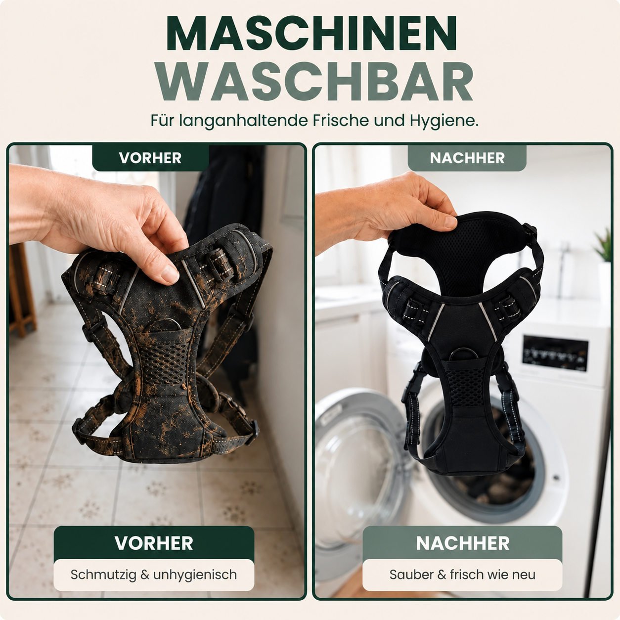 Harnais anti-traction chien