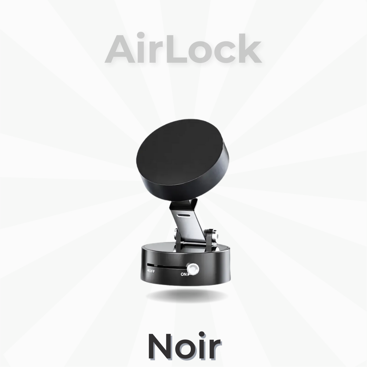 AirLock™ – Support de téléphone à ventouse d'une stabilité inégalée