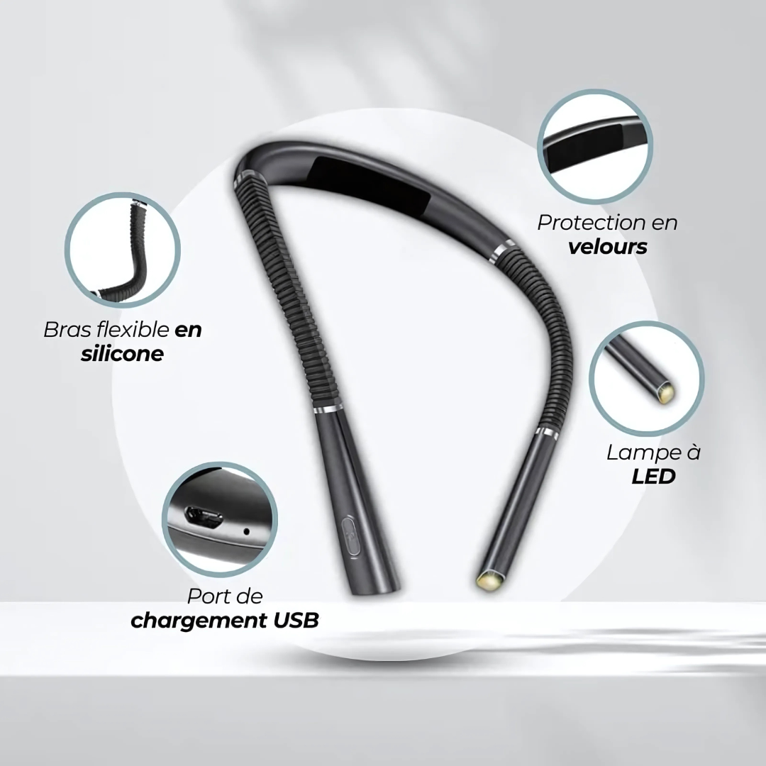 Lampe de lecture flexible