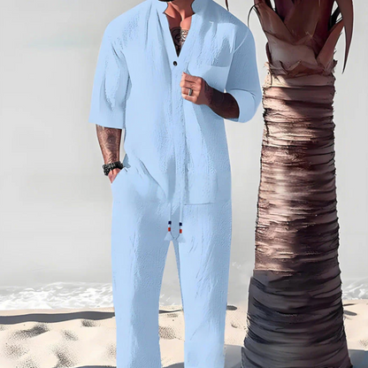 Ensemble 2 pièces en coton pour homme