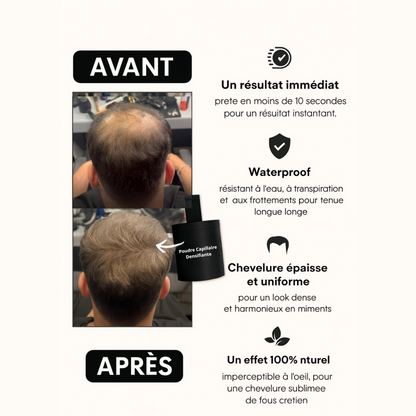 Poudre densifiante pour cheveux