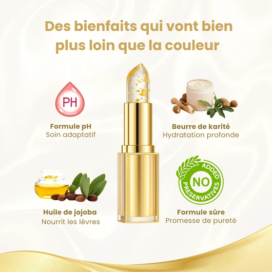 Feuchtigkeitsspendender Lippenstift mit langem Halt