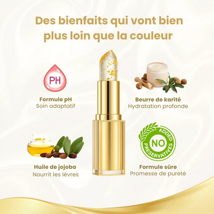 Feuchtigkeitsspendender Lippenstift mit langem Halt