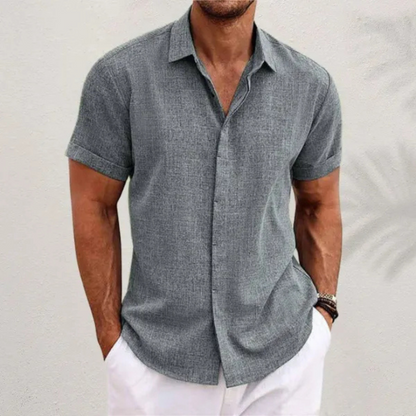 Chemise légère en lin pour homme