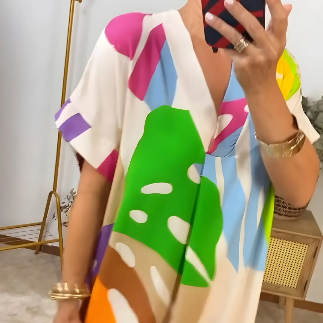 Robe Décontractée Colorée