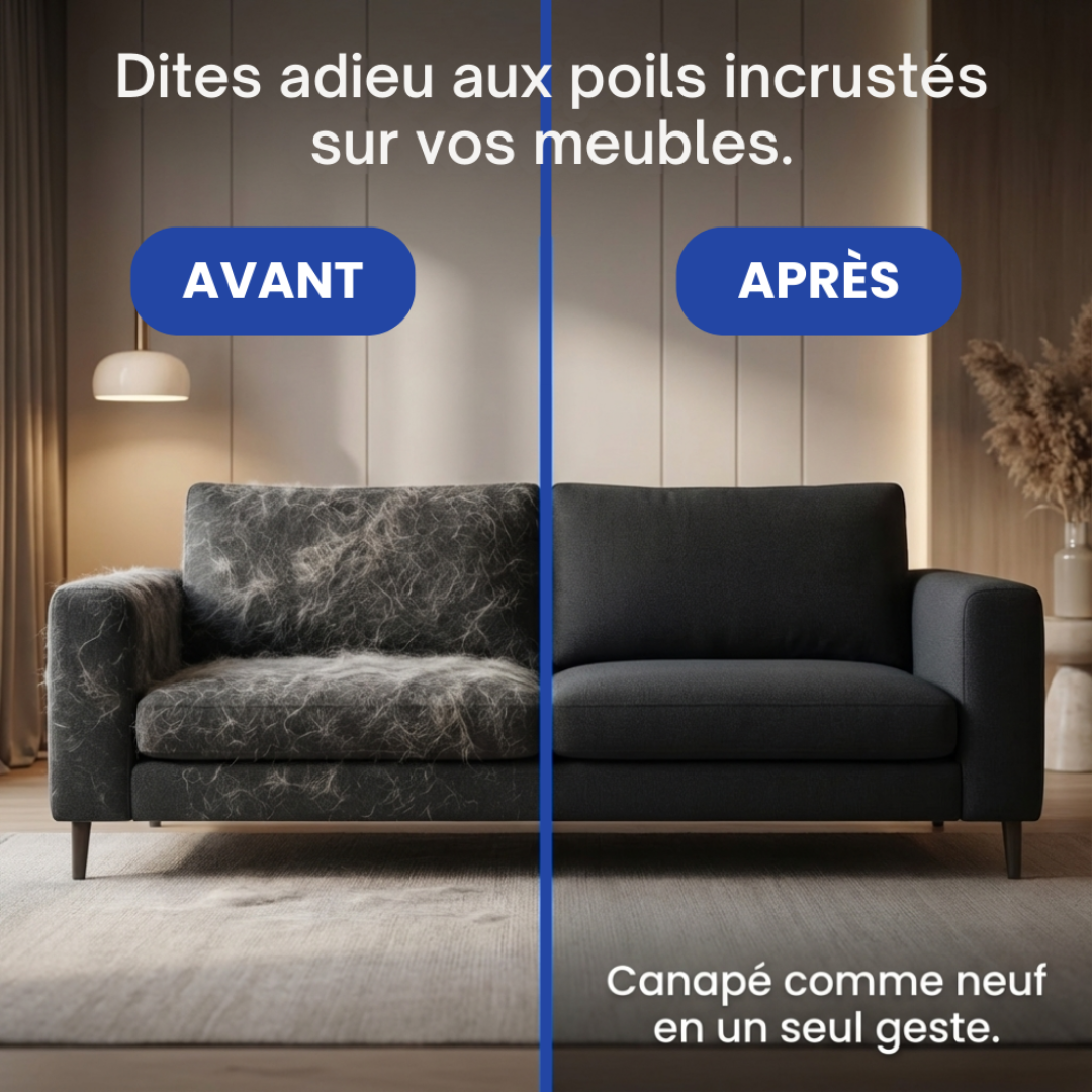 Wiederverwendbarer Fusselentferner für Sofas und Kleidung