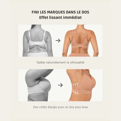 Soutien-gorge sans armature galbant