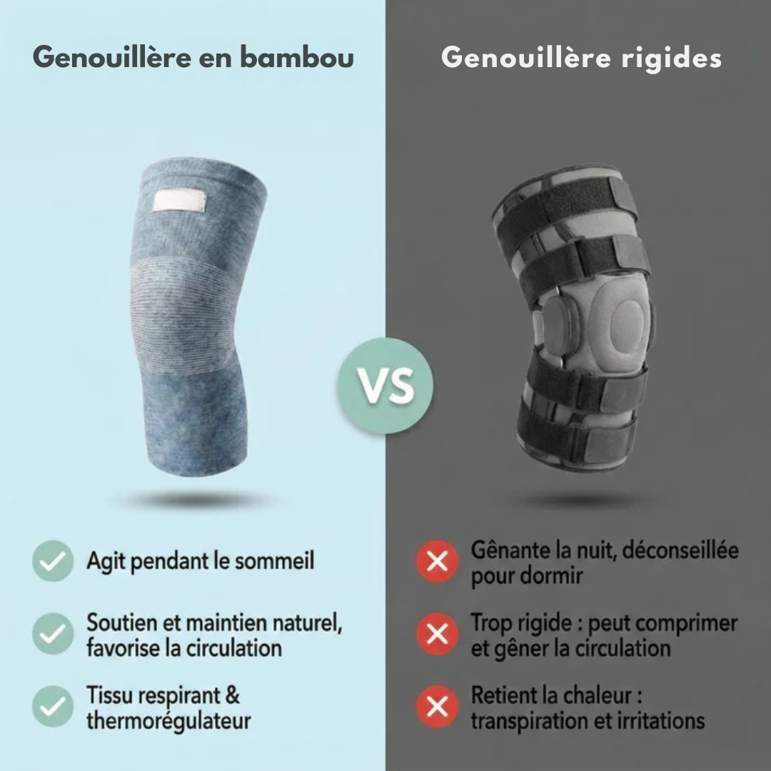 Genouillère en bambou