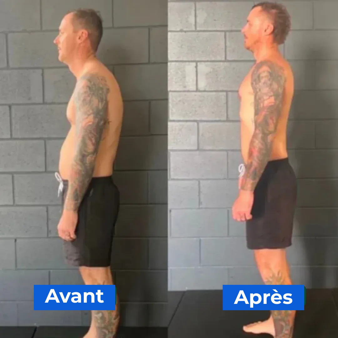 Ceinture correctrice de posture réglable pour le dos