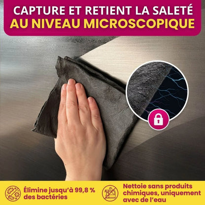 Chiffon en microfibre ultra-absorbant