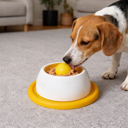 Interaktives Spielzeug für Hunde, das übermäßiges Fressen verhindert