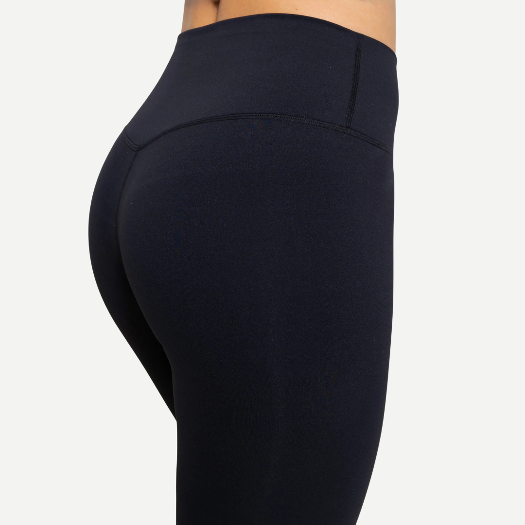 Sportleggings Damen High Waist Leo Print