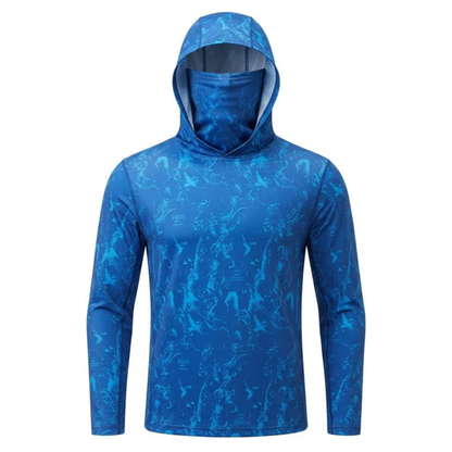UV-Schutz-Sweatshirt mit integrierter Kapuze