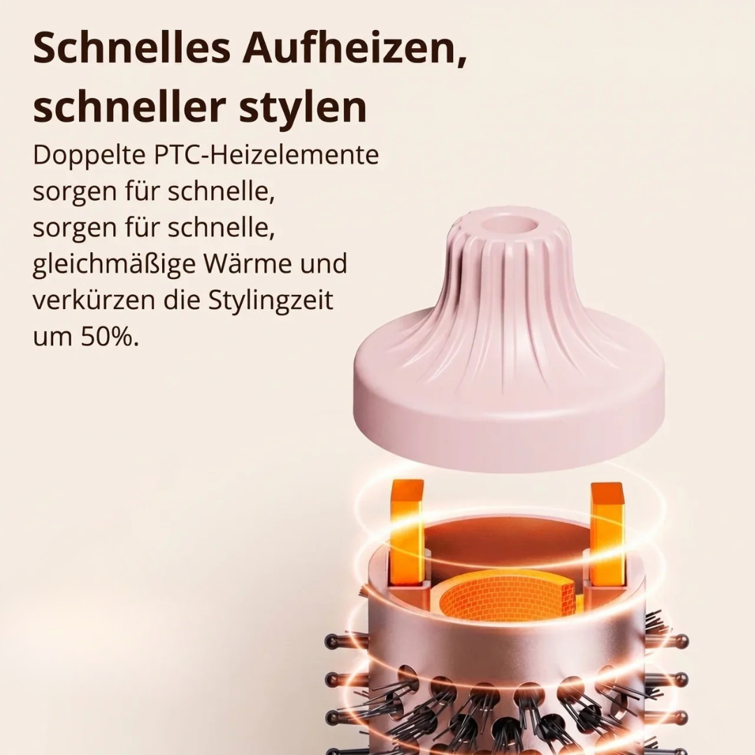 5-in-1-Ionen-Heizbürste