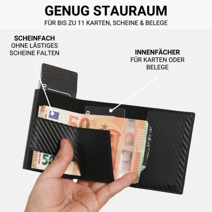 RFID Portemonnaie mit Schnellzugriff