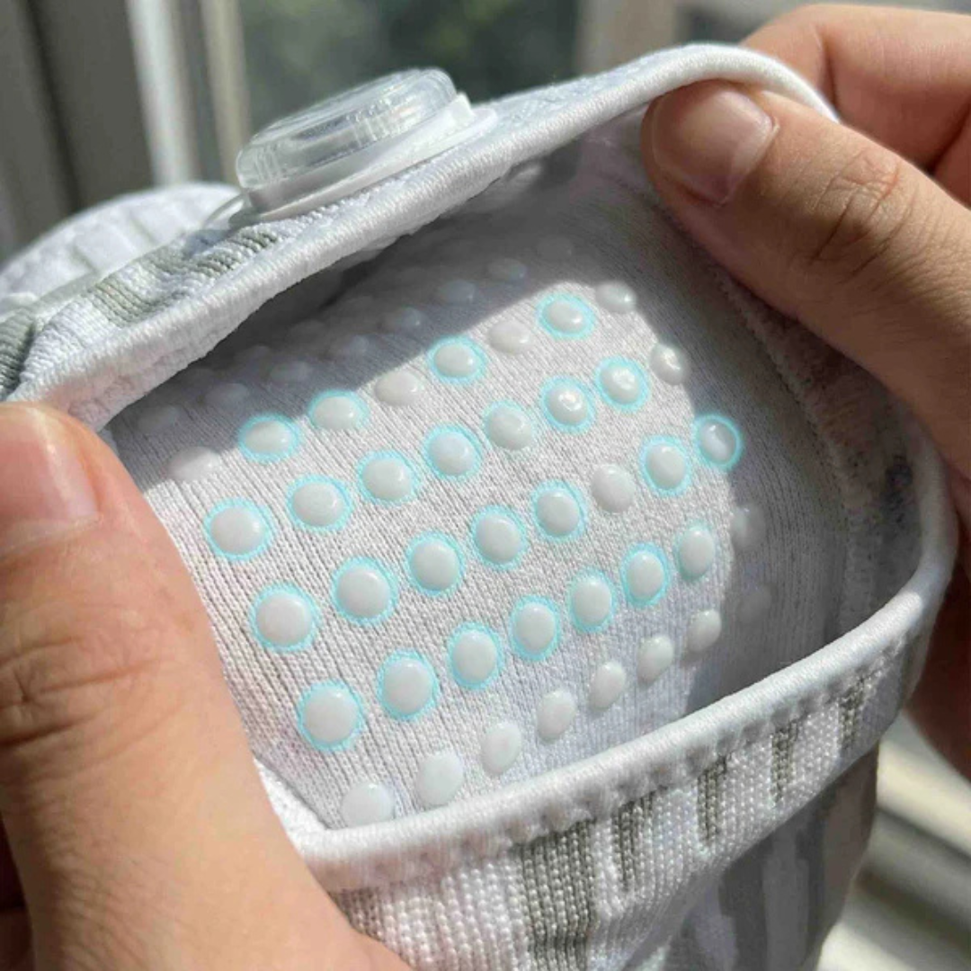 Genouillère de maintien renforcé avec stabilisation latérale