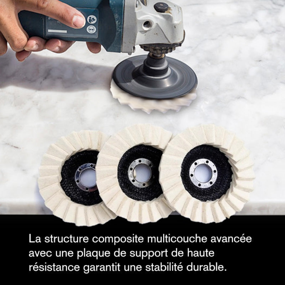 Lamellen-Polierplatte