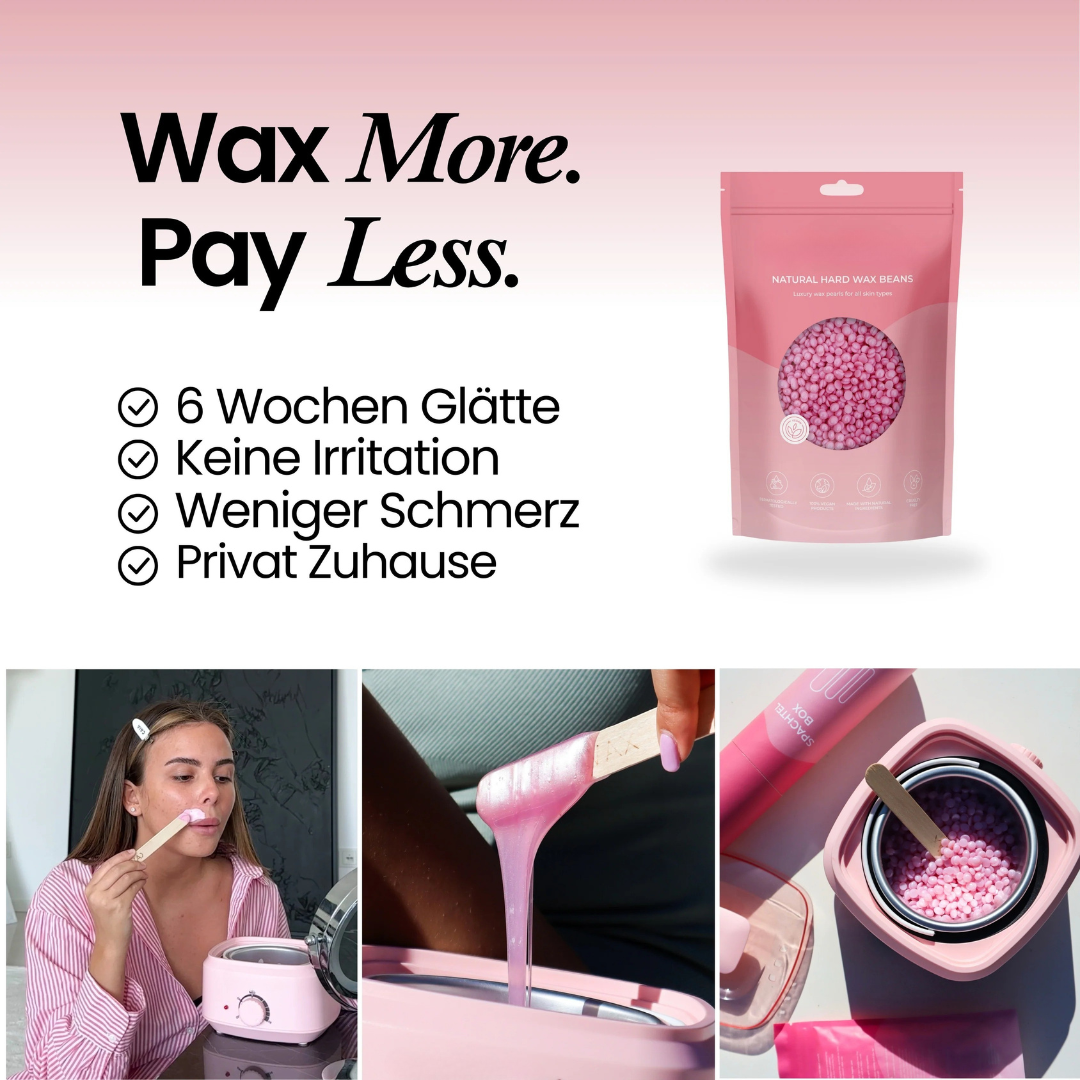 Kit de cire douce pour une peau lisse