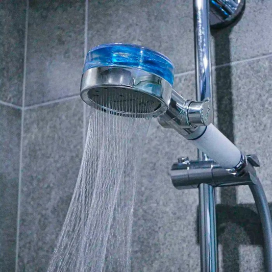 Pommeau de douche anti-calcaire à haute pression