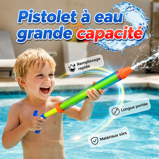 Pistolet à eau à traction grande portée