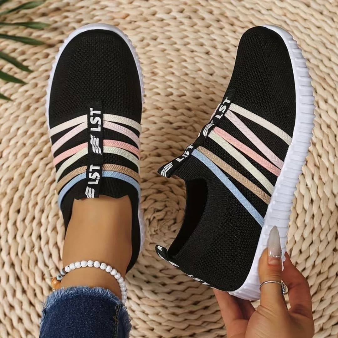 Sneakers sans lacets légères et respirantes