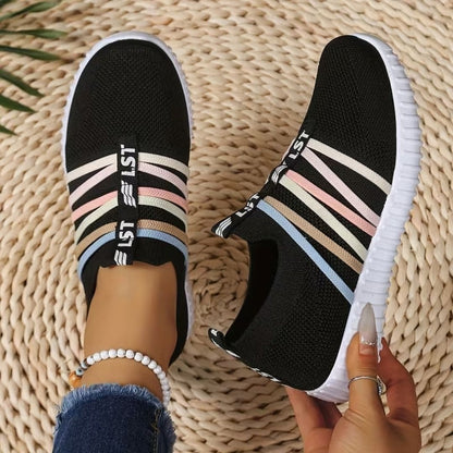 Sneakers sans lacets légères et respirantes