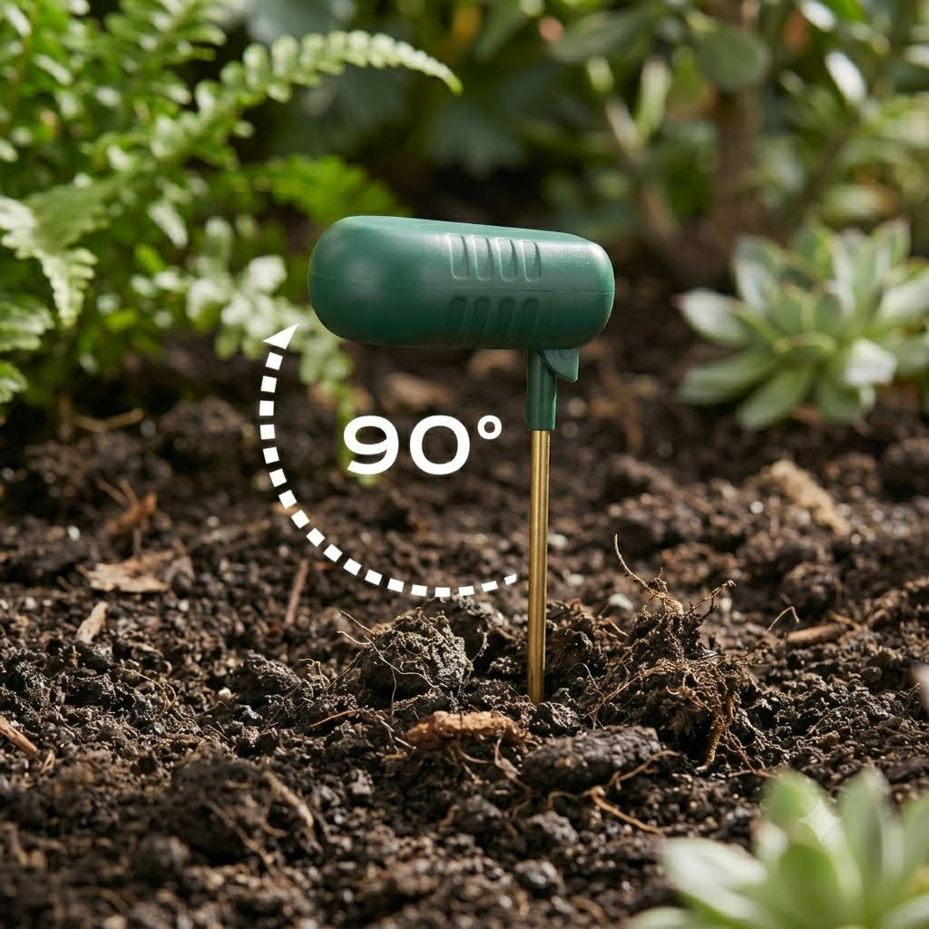 Testeur de sol 3-en-1 pour plantes