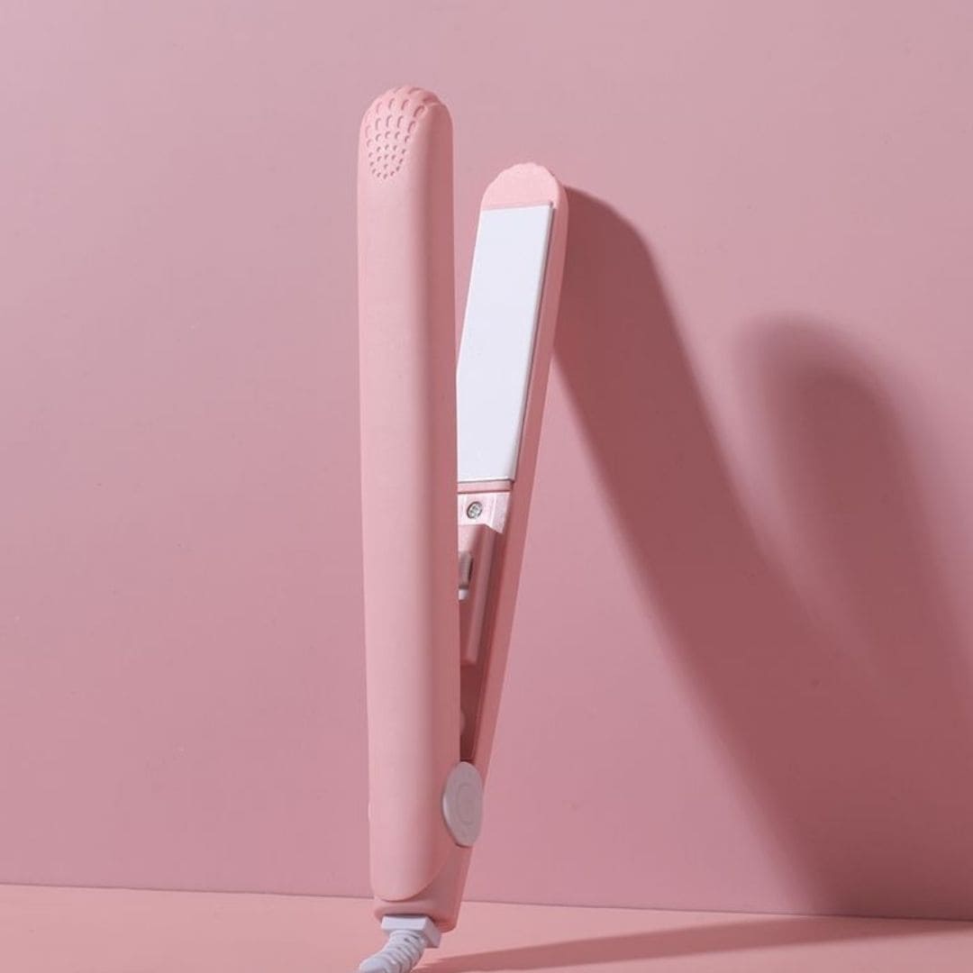 2-in-1-Mini-Glätteisen und Lockenstab
