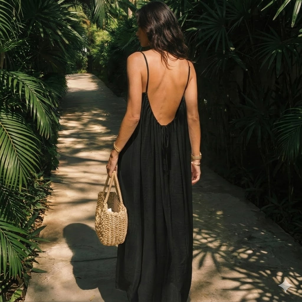 Robe dos nu élégante
