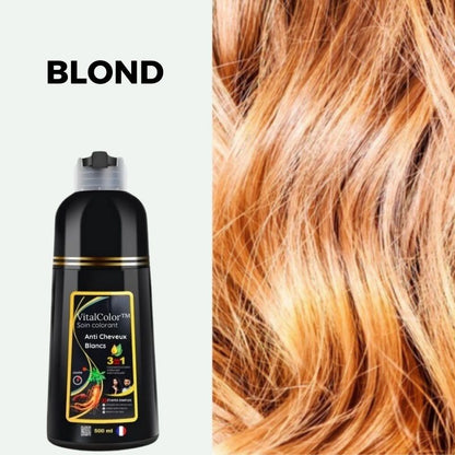 VitalColor™ - Shampoing Colorant Anti Cheveux Blancs