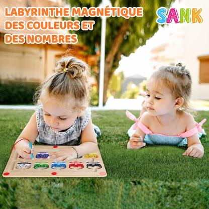 Magnetisches Lernlabyrinth für Kinder