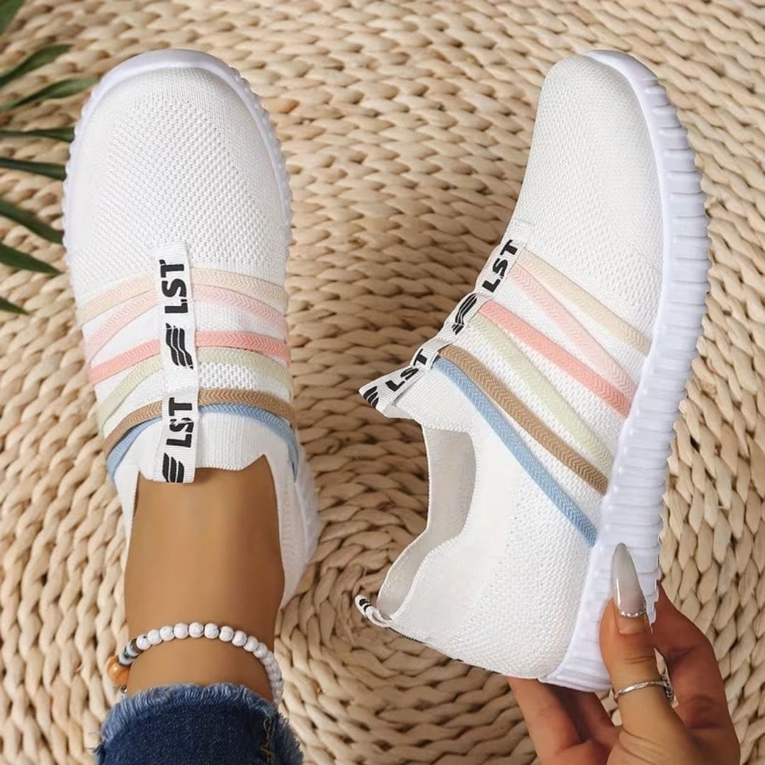 Sneakers sans lacets légères et respirantes