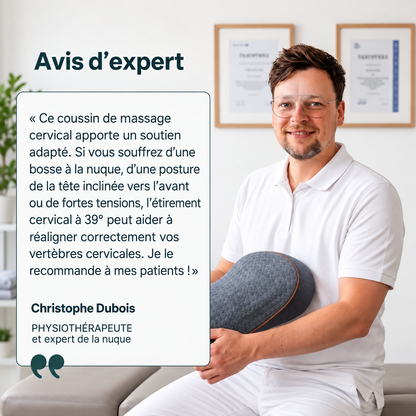 Coussin Cervical Ergonomique 3 en 1