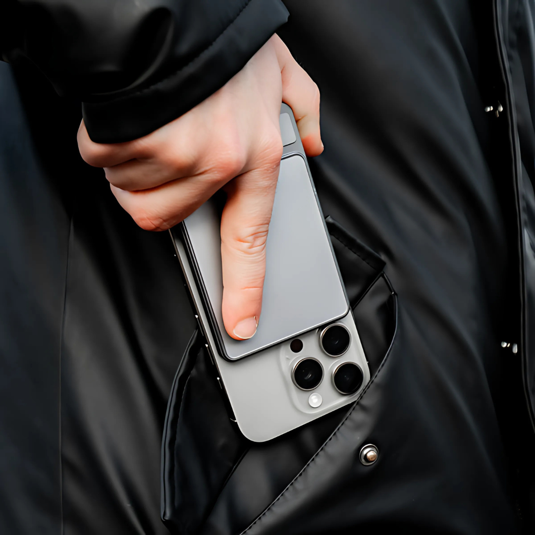 Magnetische Powerbank mit Display