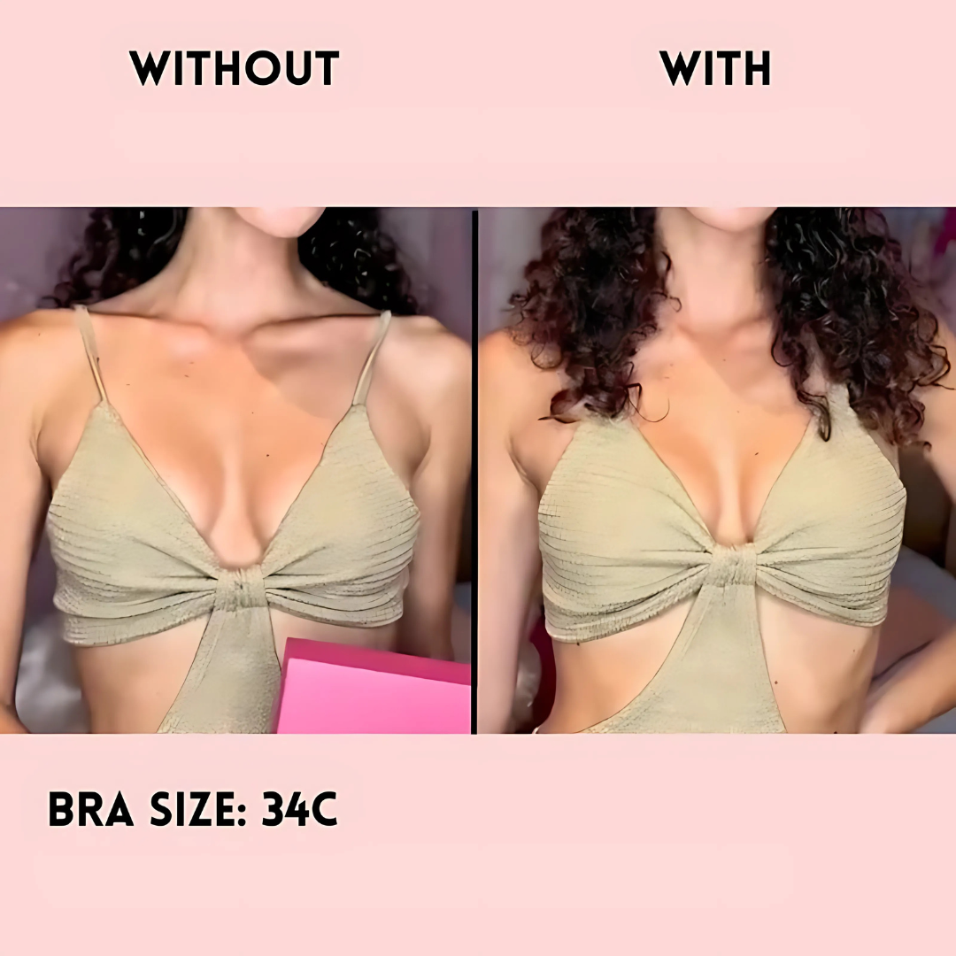 Coussinets poitrine en silicone en forme de mangue