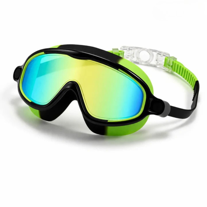 Lunettes de natation enfants à clip facile et anti-buée