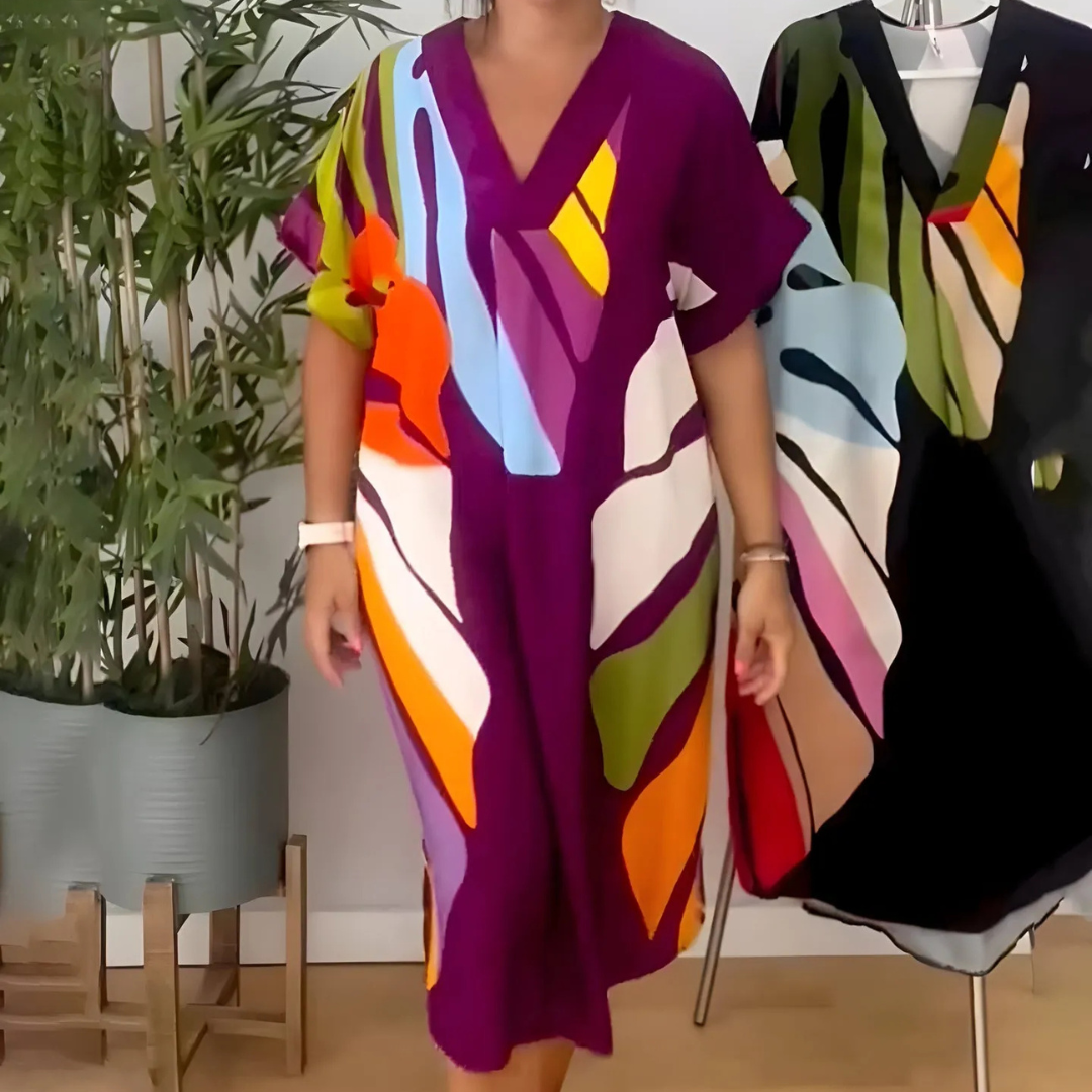 Robe Décontractée Colorée
