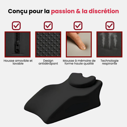 Coussin ergonomique intime