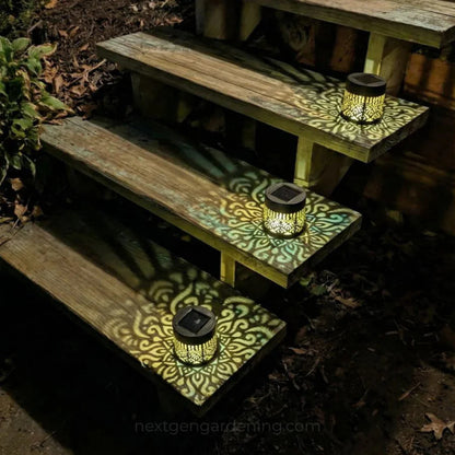 Lampe solaire décorative pour jardin