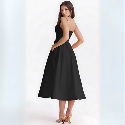 Damen Midikleid mit Trägern