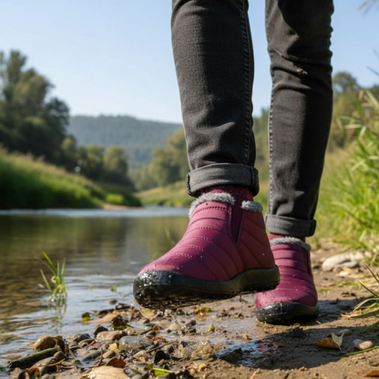 Bottines d’hiver ergonomiques antidérapantes